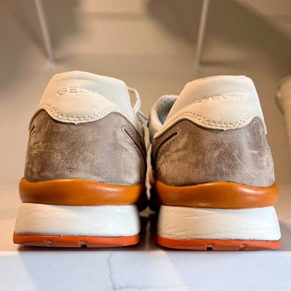 Geox Respira Sandro ABX Sneakers Orange Amphibiox Size 7 - Picture 8 of 16